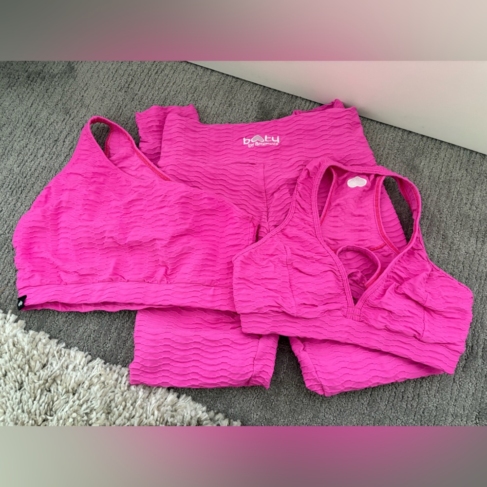 LAST CHANCE Booty by Brabants Original legging with two sports bras in Ipanema